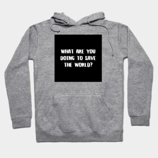 Take Action Black Hoodie